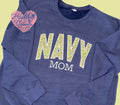 Military mom Crewneck