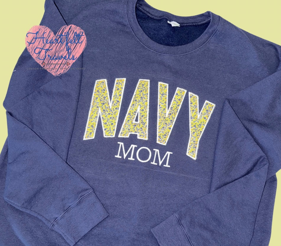Military mom Crewneck